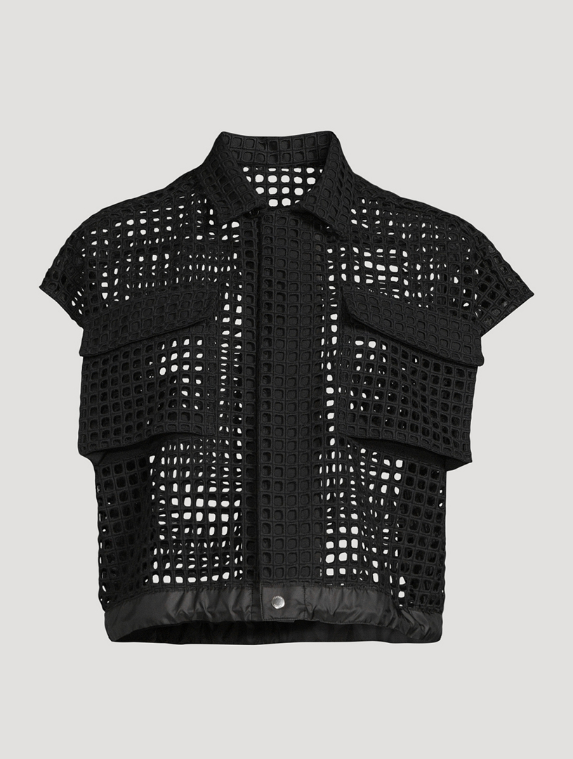 Embroidery Lace Shirt