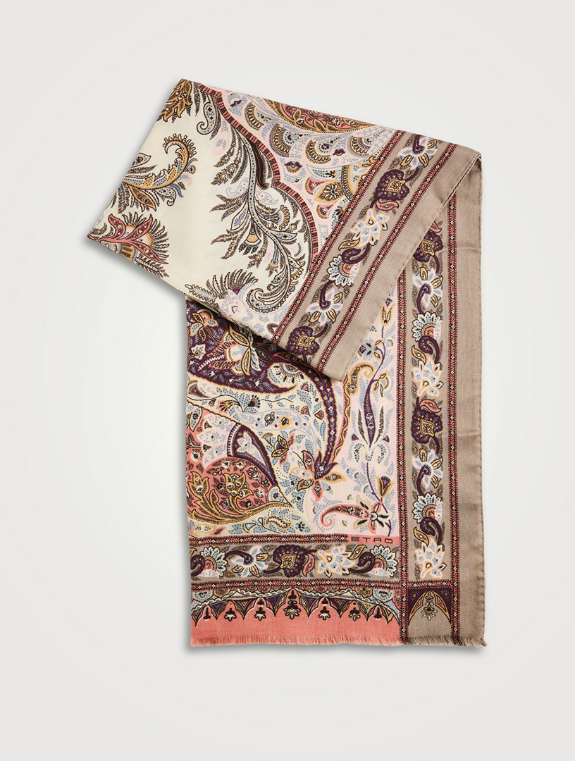 Printed Silk Scarf 