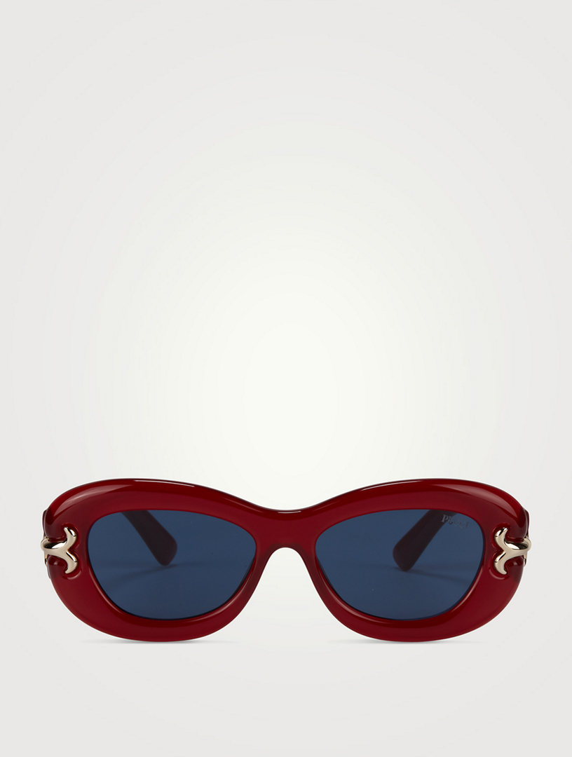 Dreafly Metal Rim Oversized Aesthetic Sunglasses Sun Shade Anti-glare Eyeglasses clear C7