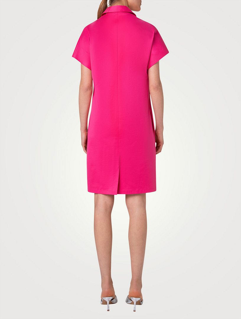 Cotton Gabardine Polo Dress