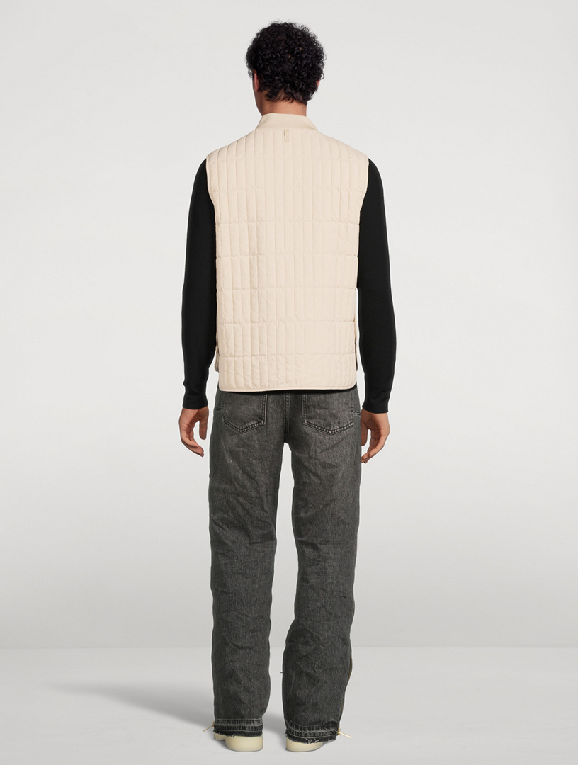 Levi Light Down Vertical Quilted Vest