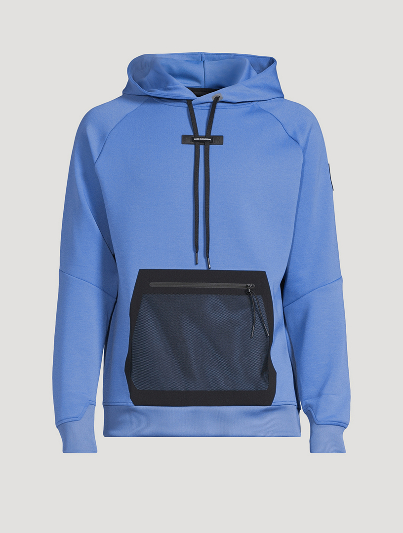 Navy blue outlet designer hoodie