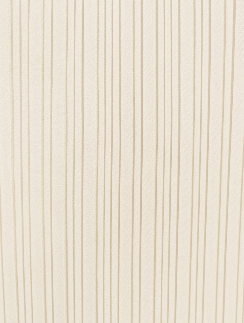 Pleated Satin Shell