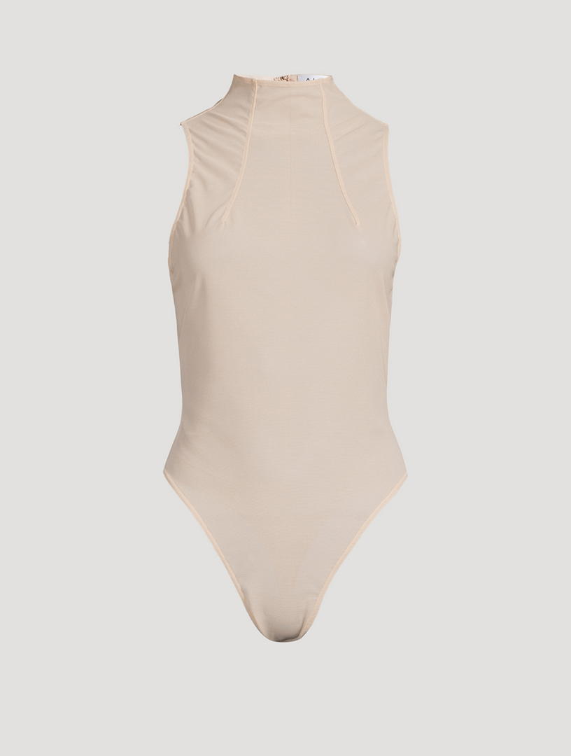 ALAÏA Mockneck Bodysuit