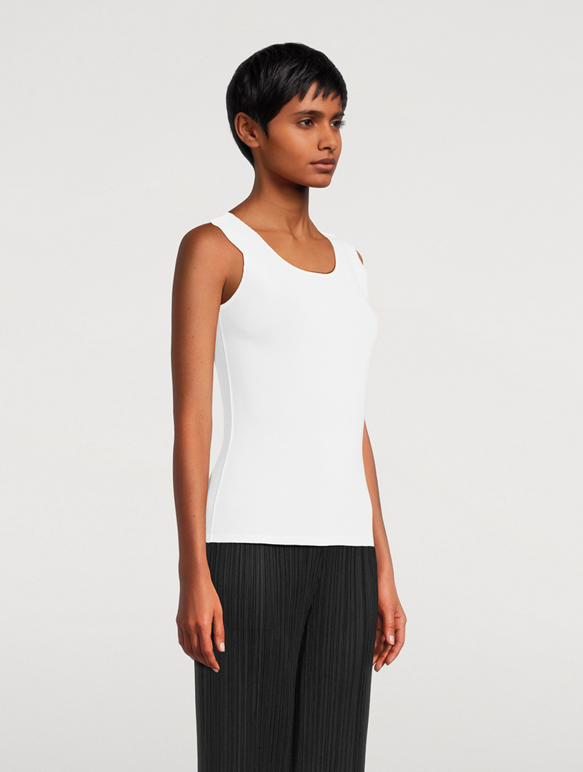 PLEATS PLEASE ISSEY MIYAKE Mist Basics Top | Holt Renfrew