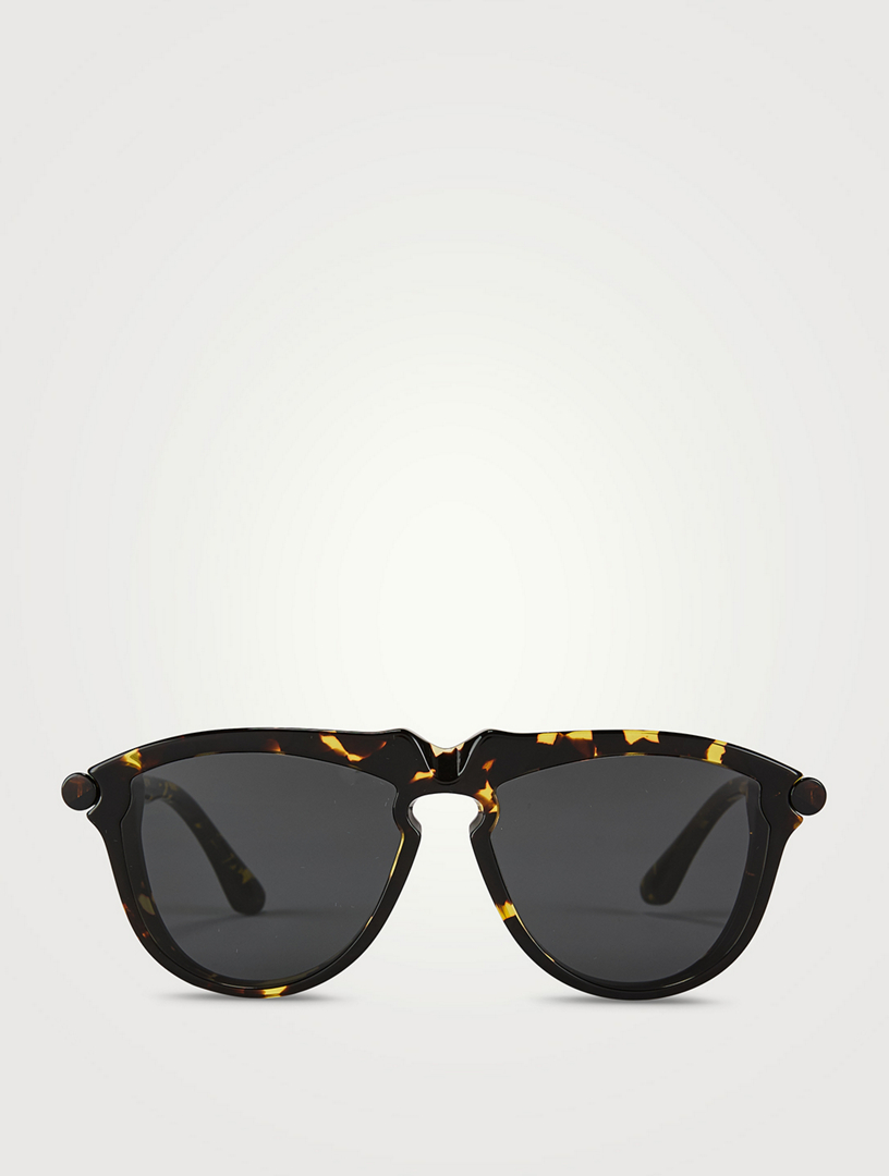 Designer white outlet sunglasses