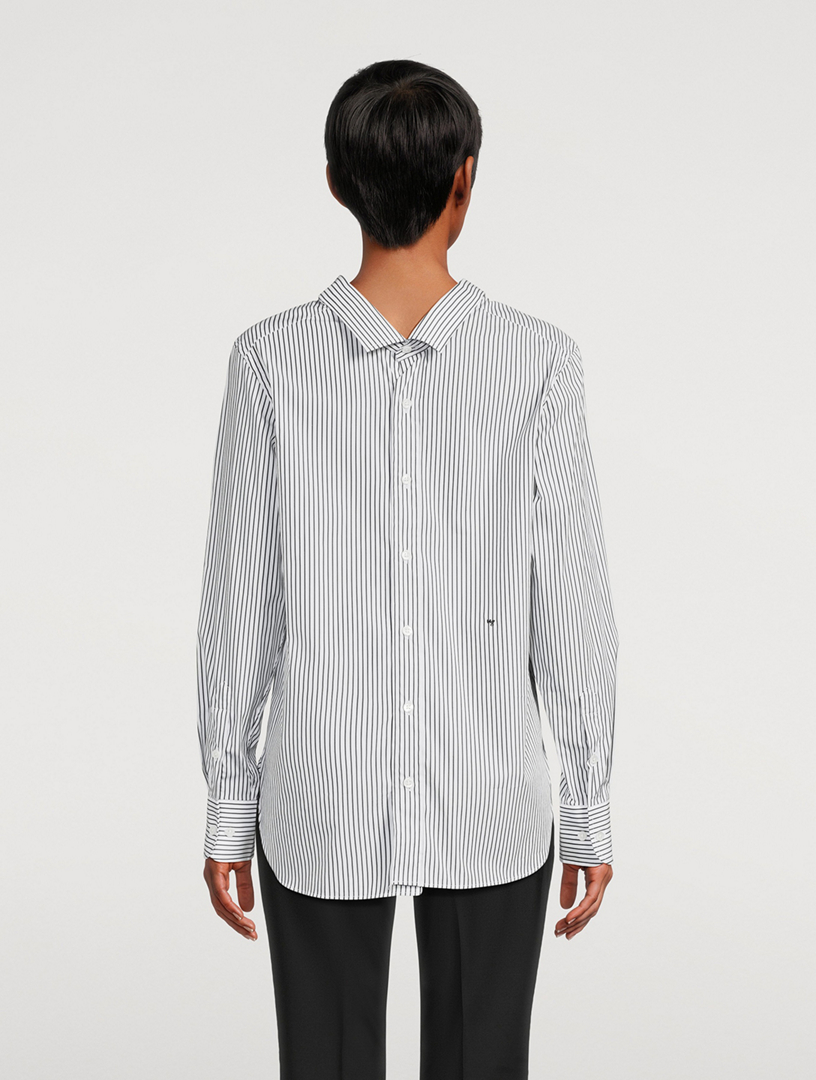 Striped Front Back Classic Shirt