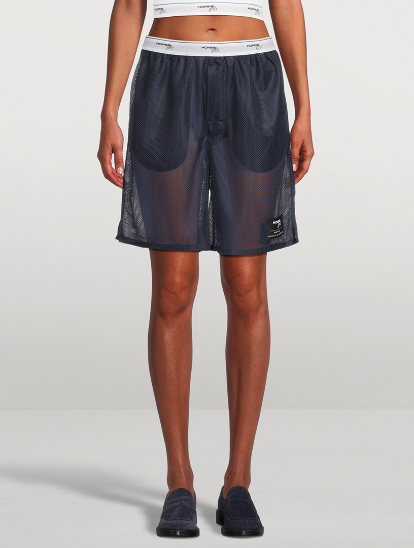 HOMMEGIRLS Mesh Basketball Shorts | Holt Renfrew