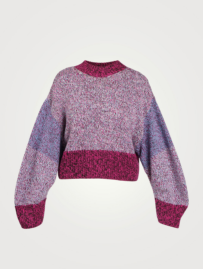 Wool Mouliné Sweater