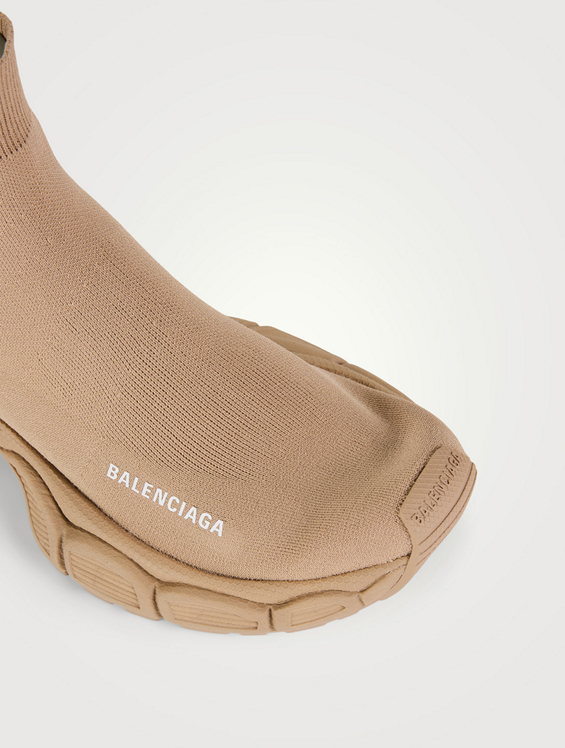 Balenciaga sock shoes beige clearance