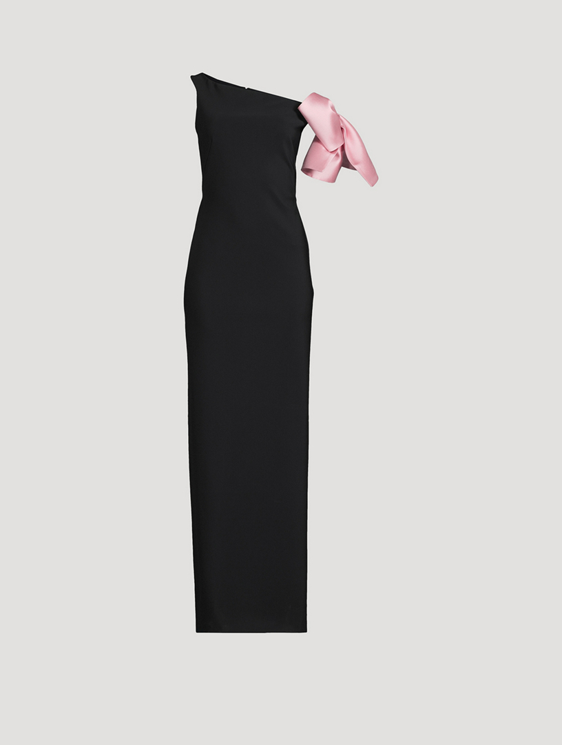 GRETA CONSTANTINE Calandra Stretch Asymmetric Long Gown Holt Renfrew