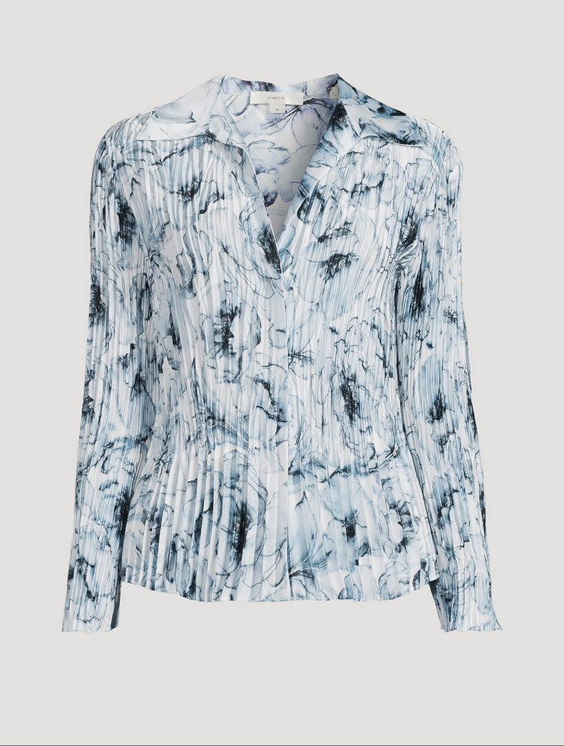 Washed Lily Pleated Shirt