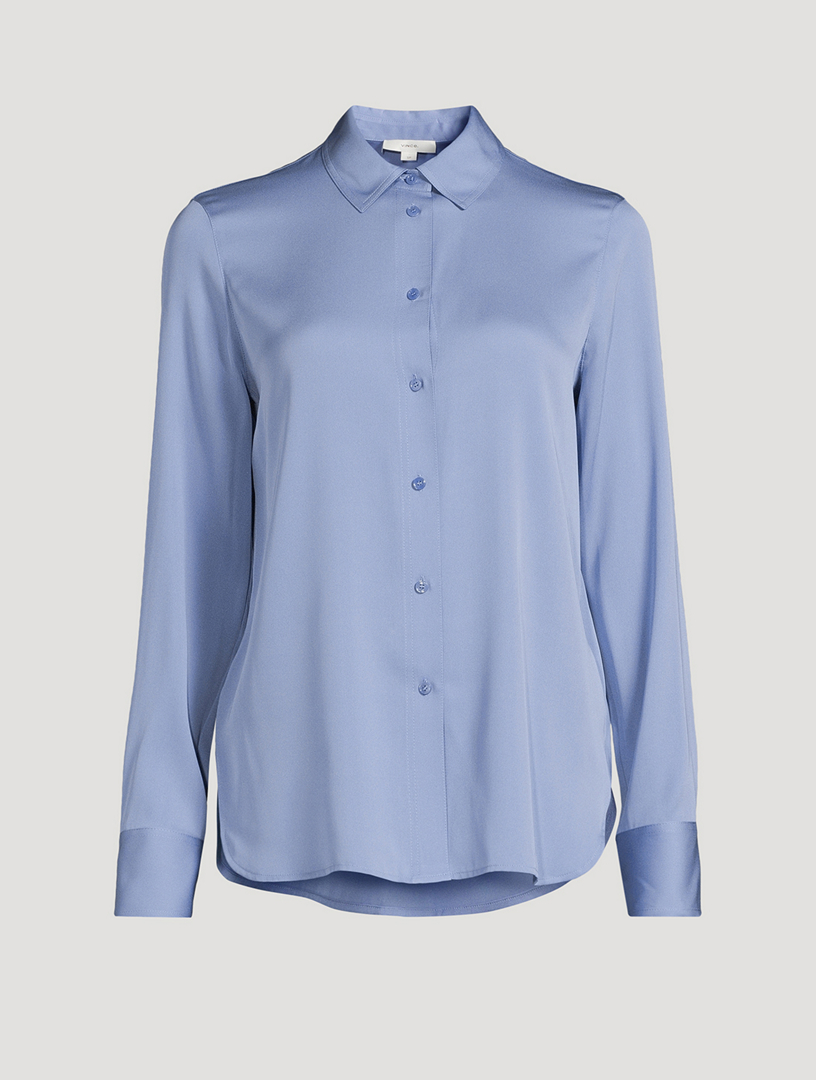 Silk Stretch Slim-Fit Shirt