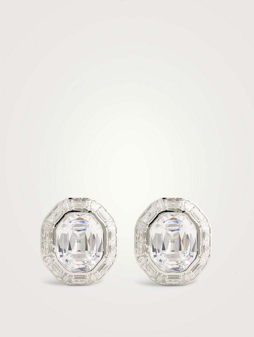 Mesmera Crystal Statement Clip-On Earrings