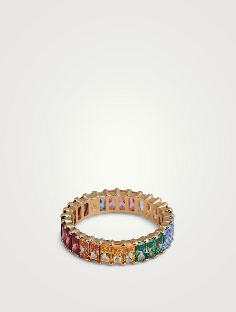 Pride Multicolour Crystal Ring