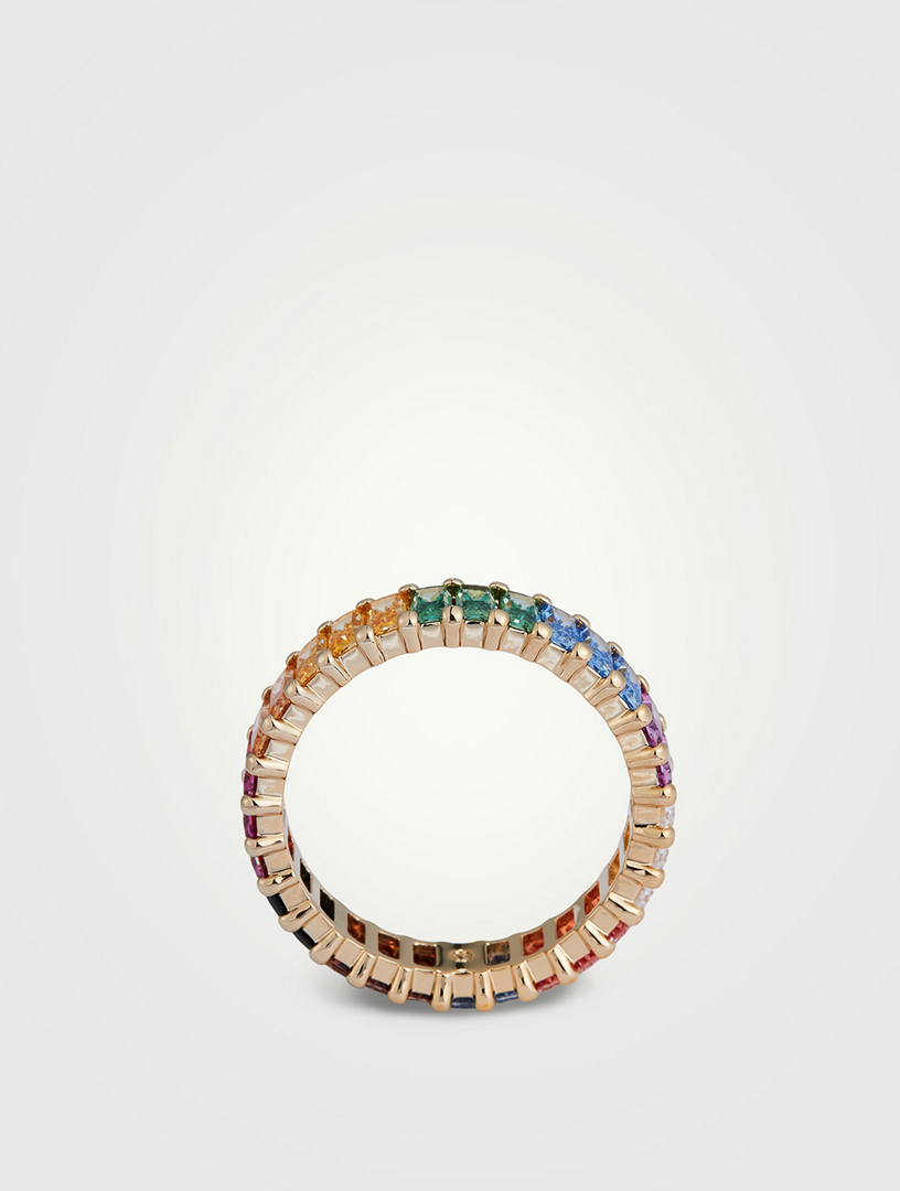 Pride Multicolour Crystal Ring