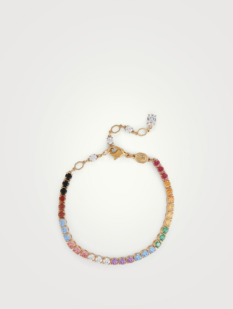 Pride Multicolour Crystal Bracelet