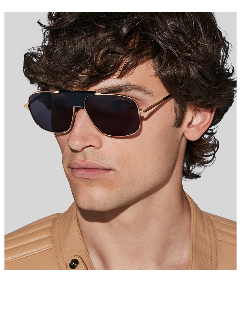 Mens designer aviators best sale