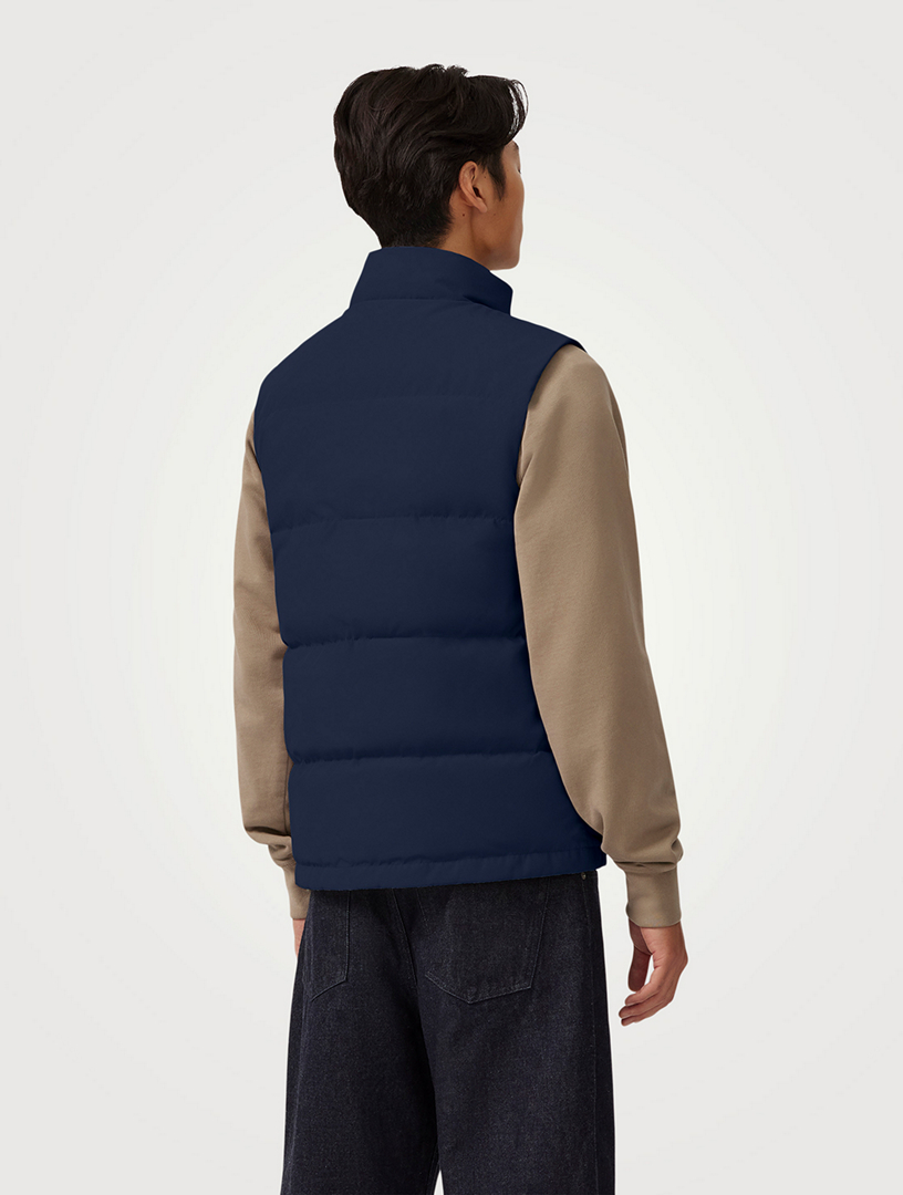 Navy blue down clearance vest