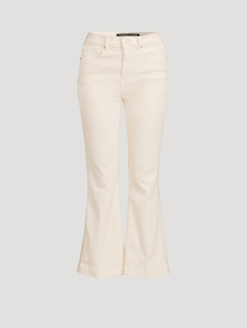 Women's Bootcut and Flare Jeans, White