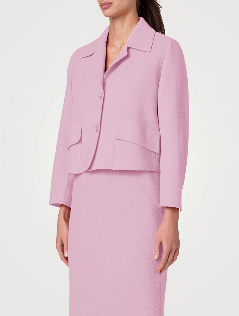 Wes Cropped Wool Jacket