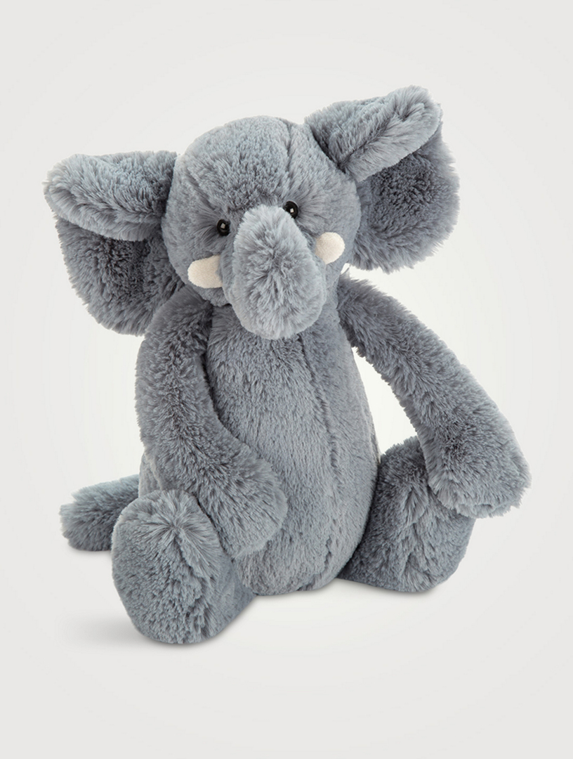 Small Bashful Grey Elephant Little Plush Toy