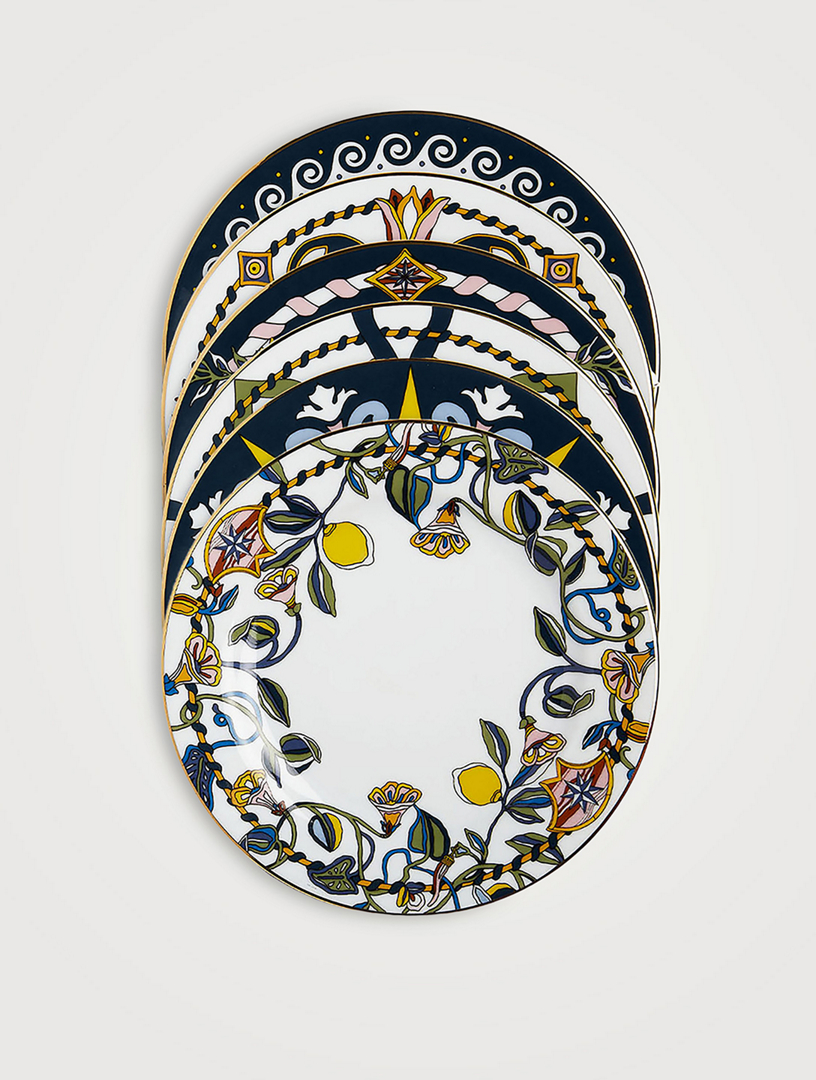 Set Of Six Dessert Plates