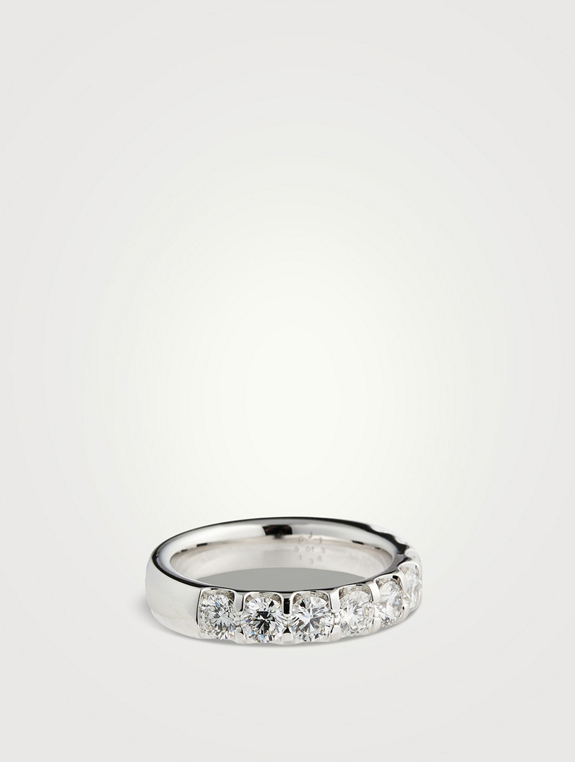Odessa Platinum Nine-Stone Diamond Ring