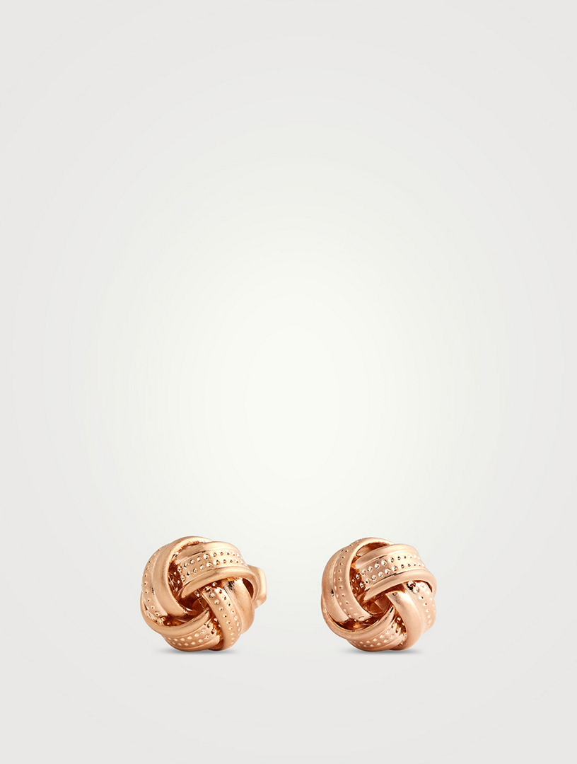 Satin Dot Knot Cufflinks