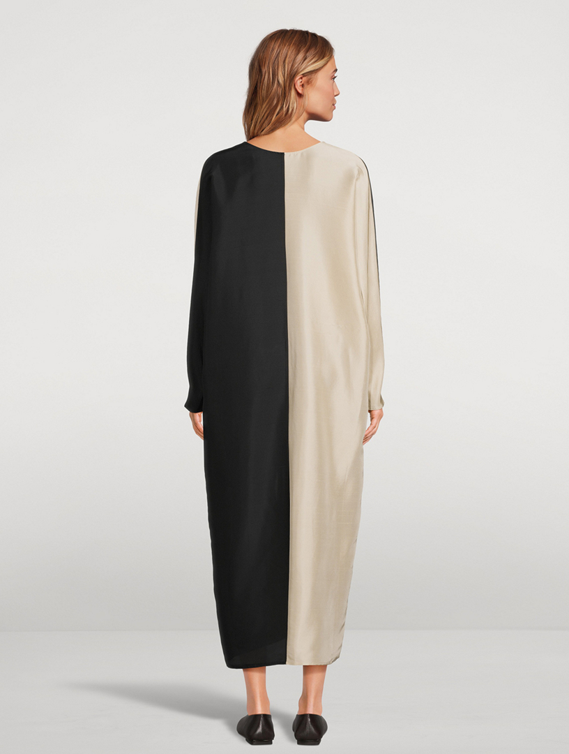 Lucine Silk Maxi Dress