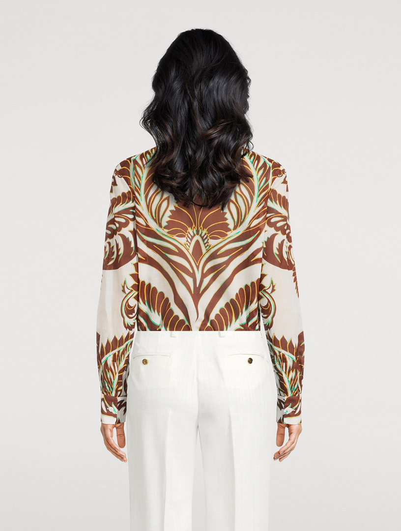 Printed Cotton Shirt
