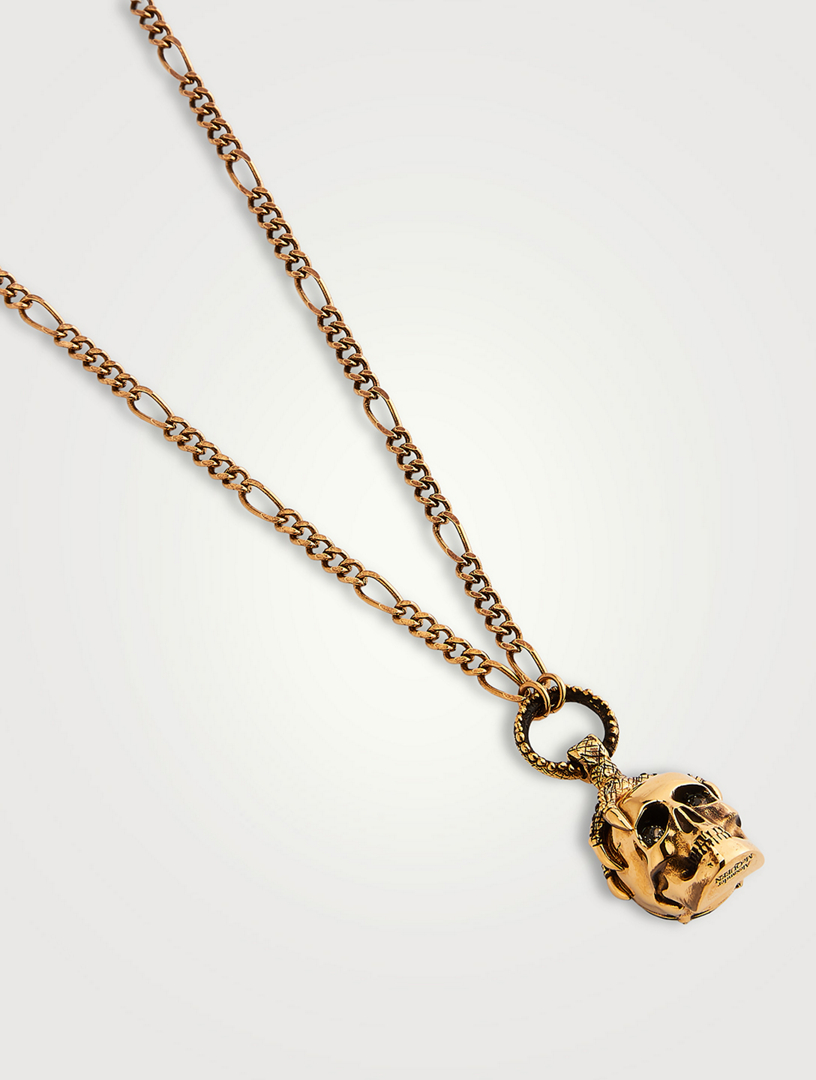 Victorian Skull Necklace