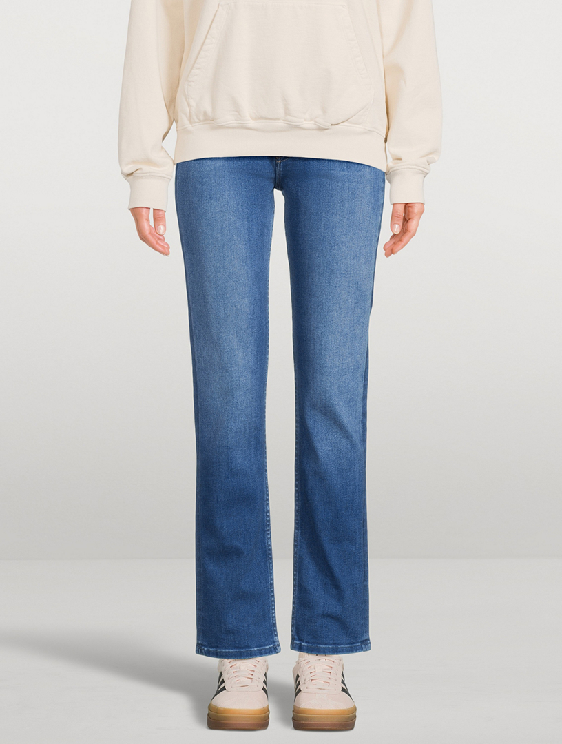 Rider Skimp Straight-Leg Jeans