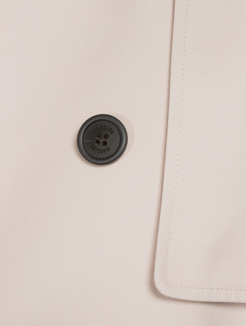 Alia Belted Trench Coat