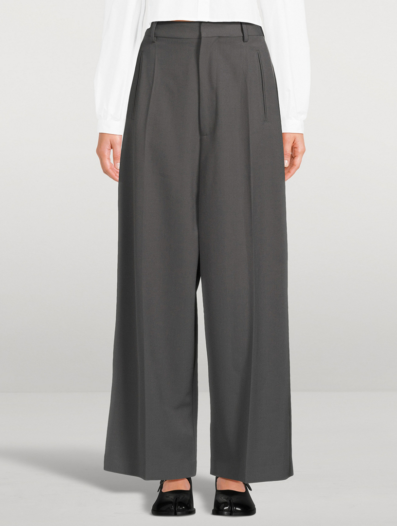 Wide-Leg Trousers