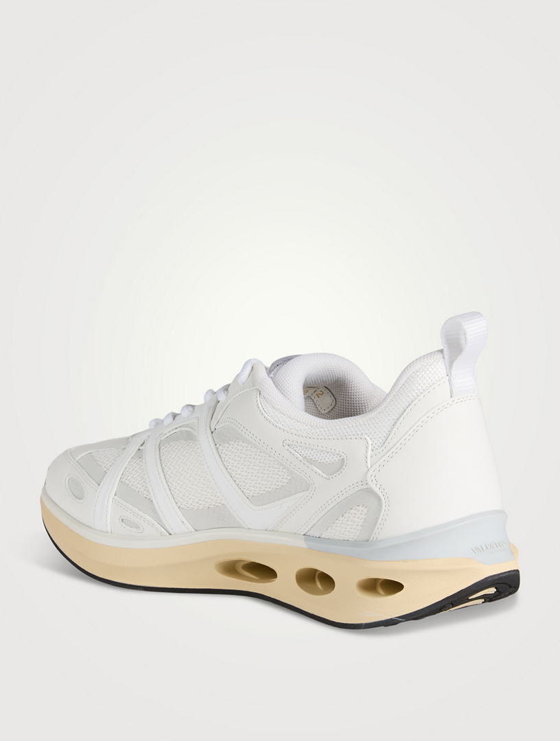 VLogo Easyjog Leather And Mesh Sneakers