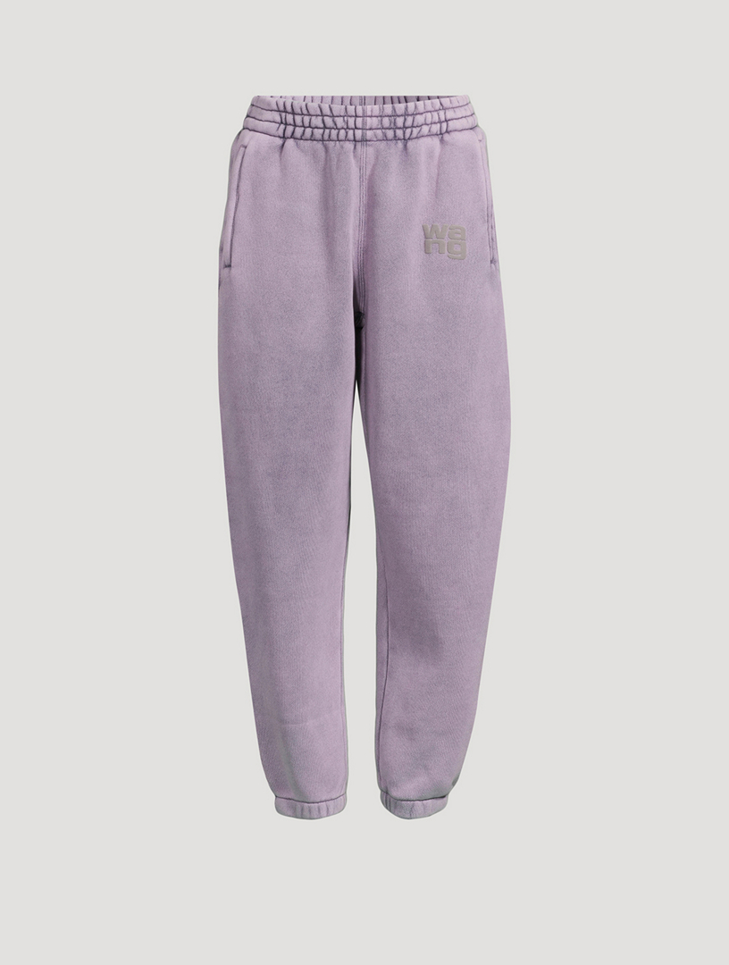 Alexander Wang Essential Classic Sweatpant in Soft Cherry