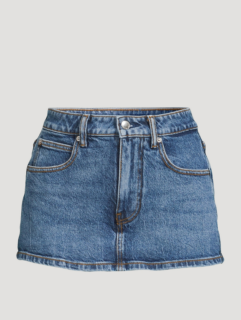 Denim Skort