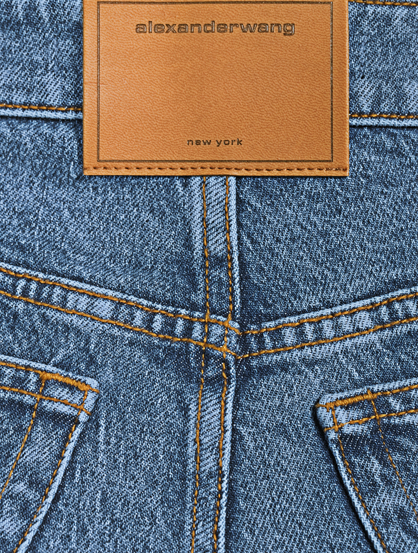Denim Skort