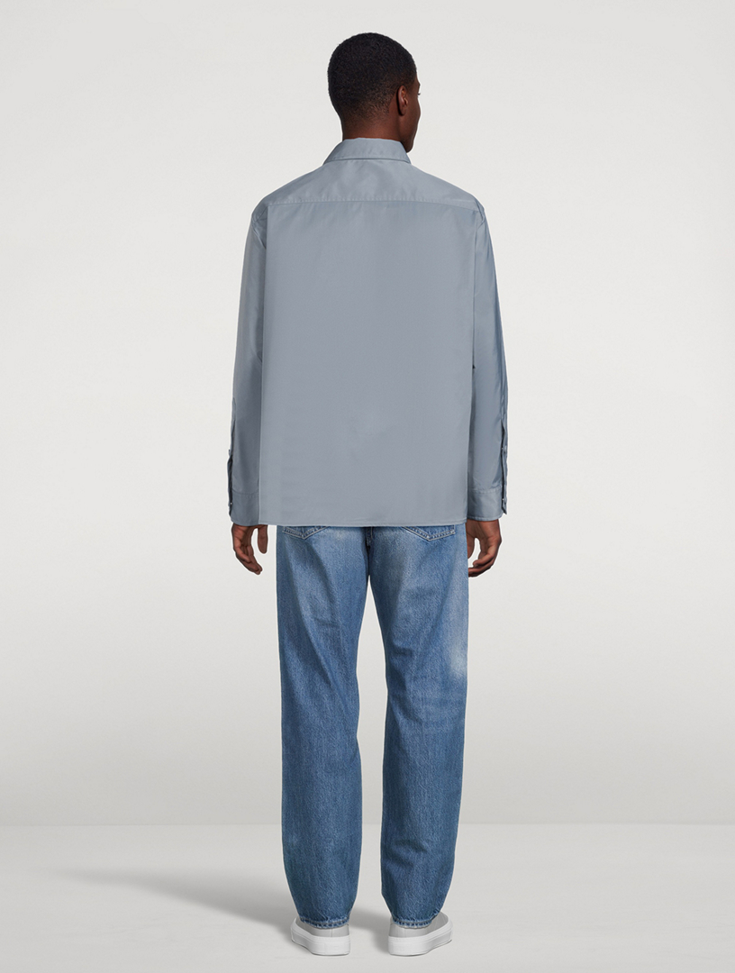 ★★ ★★ nylon blouson shirt T22F1WSH070WT2C1G VALENTINO Nylon Shirt Jacket | Holt Renfrew
