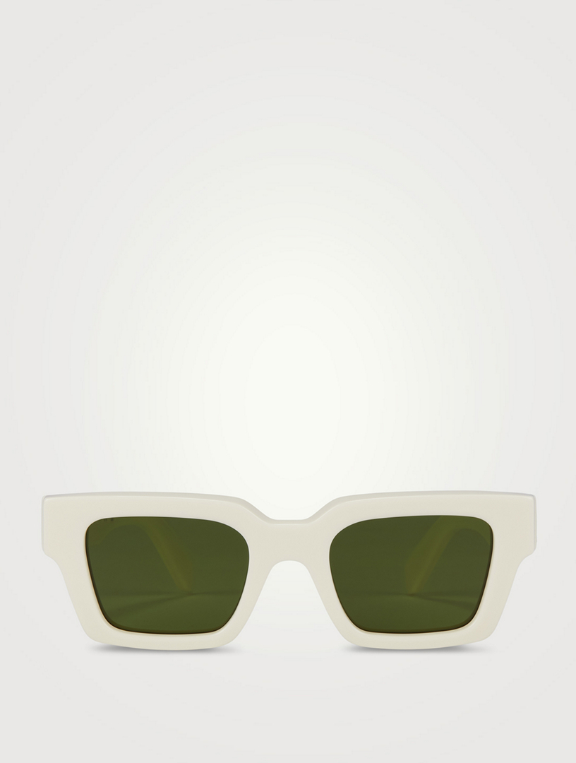 Off White Virgil square frame sunglasses unisex Acetate One Size