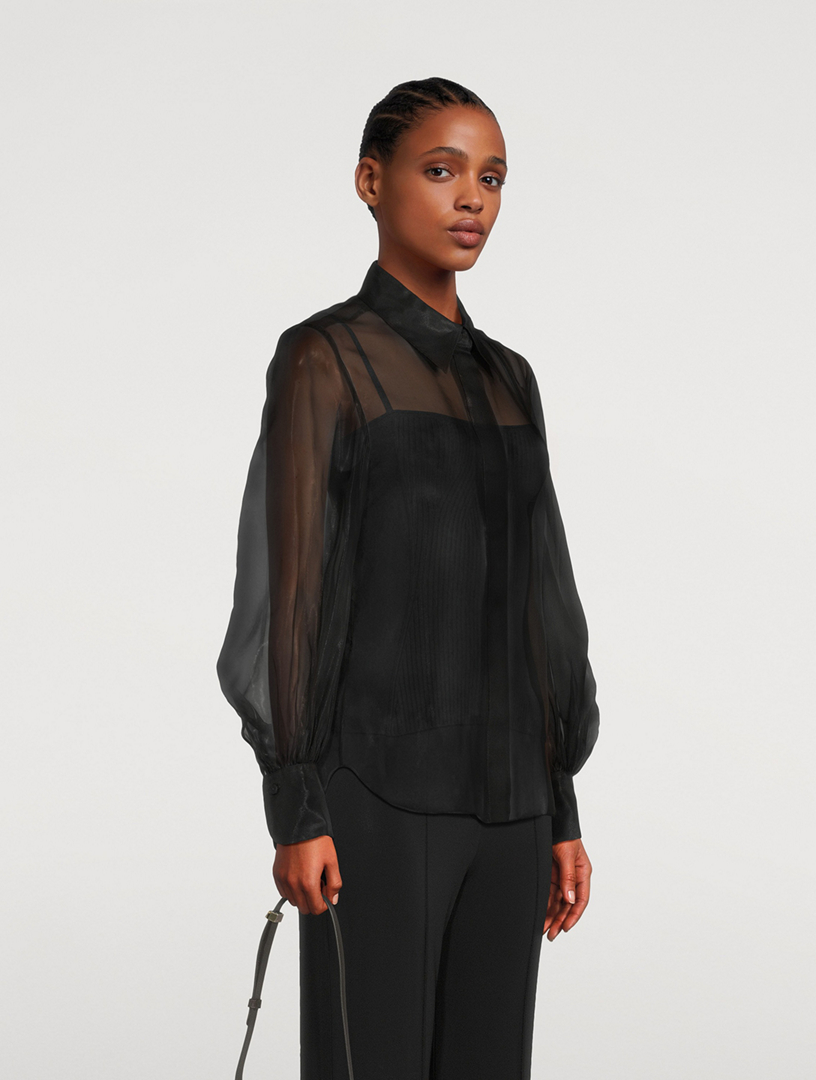 Silk Mousseline Shirt