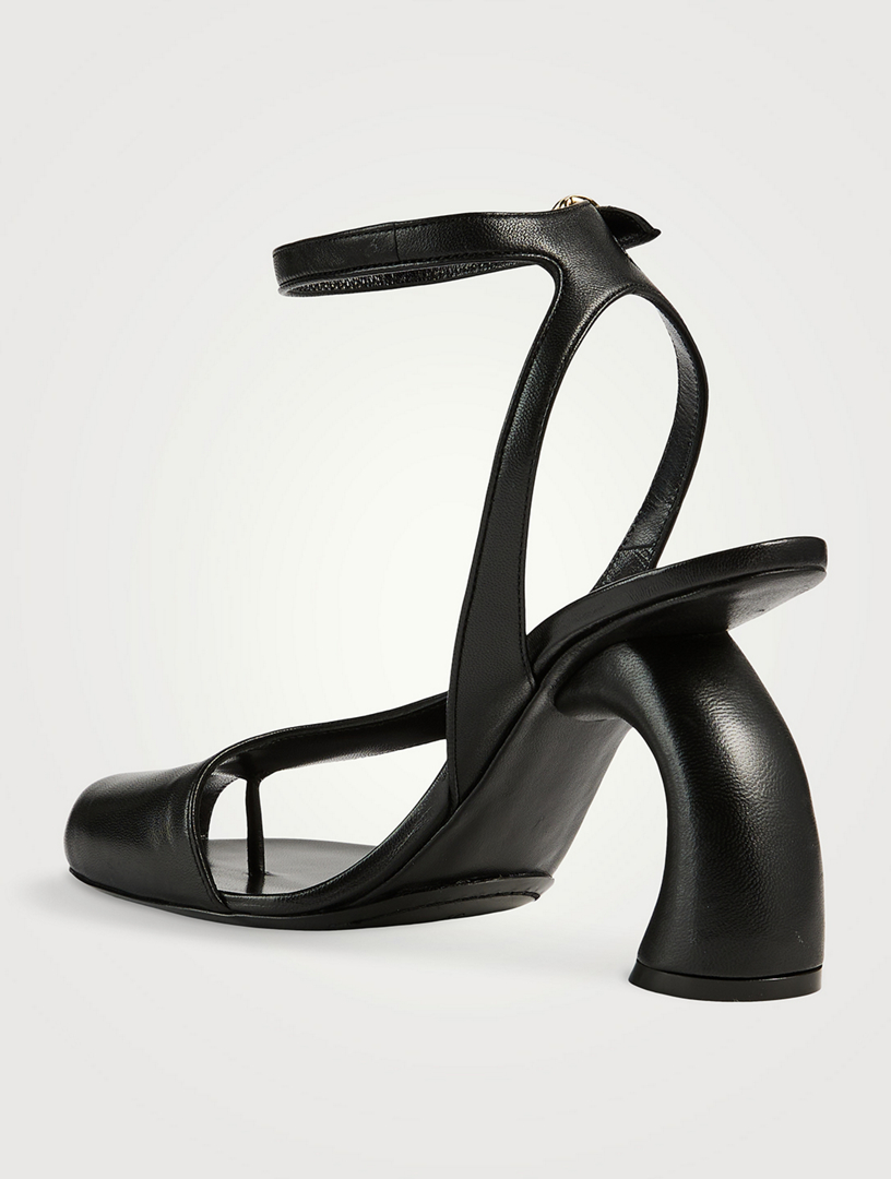 Dries Van Noten ブラック アシンメトリー ヒール m_5001064092_04