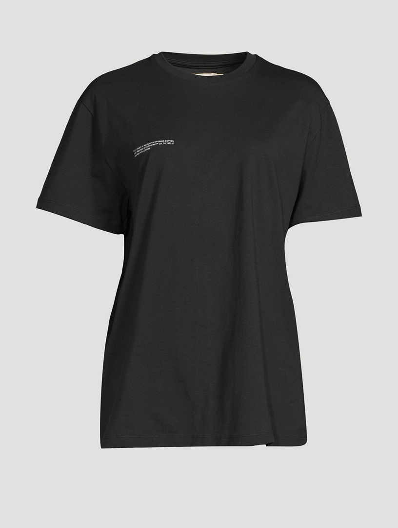 Black Cotton T-shirt