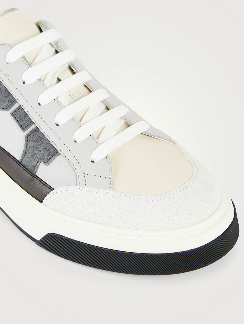 Gancini Leather Sneakers