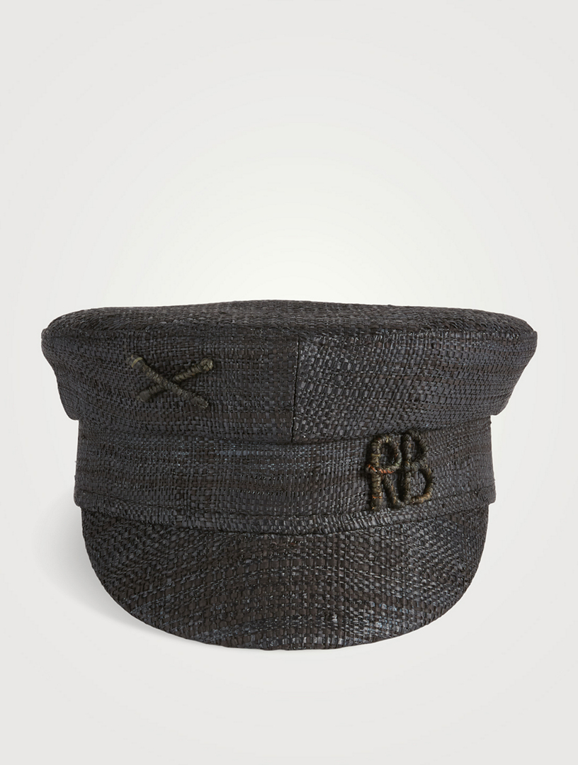 Straw Baker Boy Cap