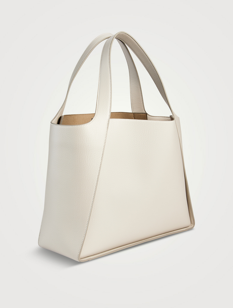 トートバッグ Stella McCartney STELLA LOGO TOTE BAG Women Brandy Logo Large Tote Bag | Stella McCartney CA