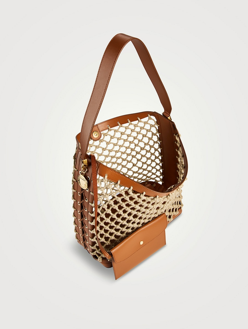 直営店☆Stella McCartney☆SALE! Eco Mesh ノット トートバッグ STELLA MCCARTNEY Eco Mesh Knotted Tote Bag | Holt Renfrew