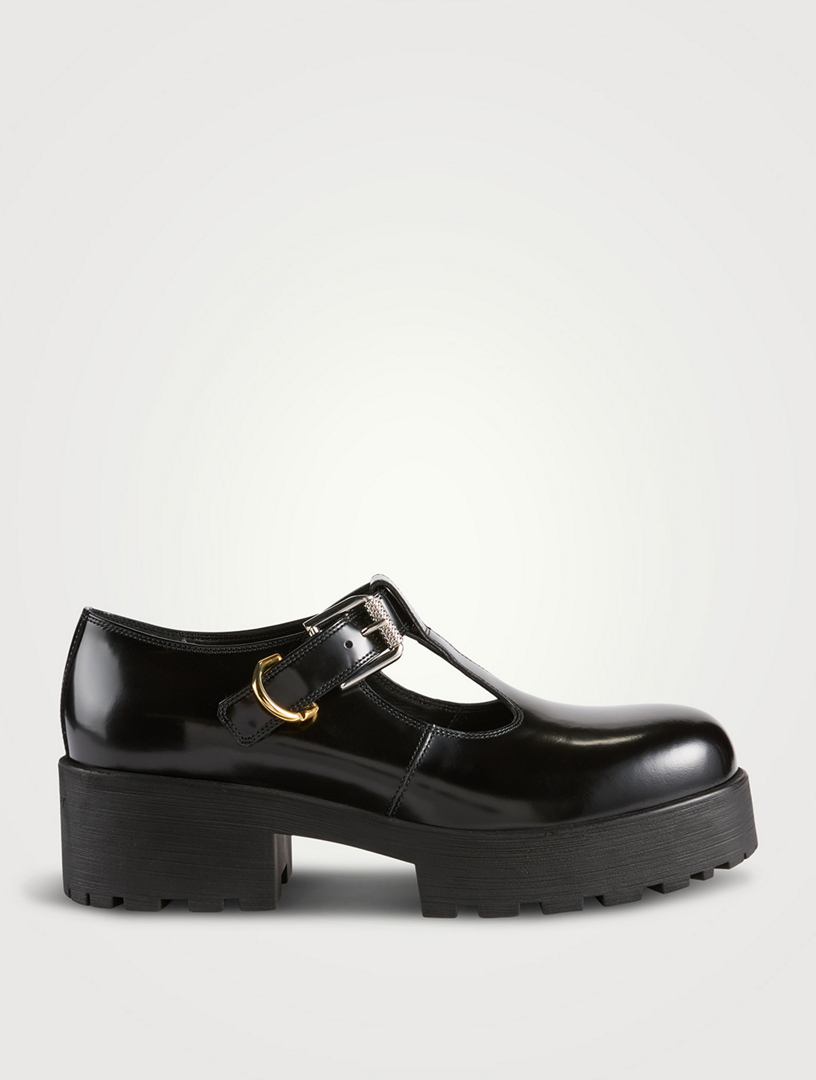 Voyou Babies Leather Mary Janes