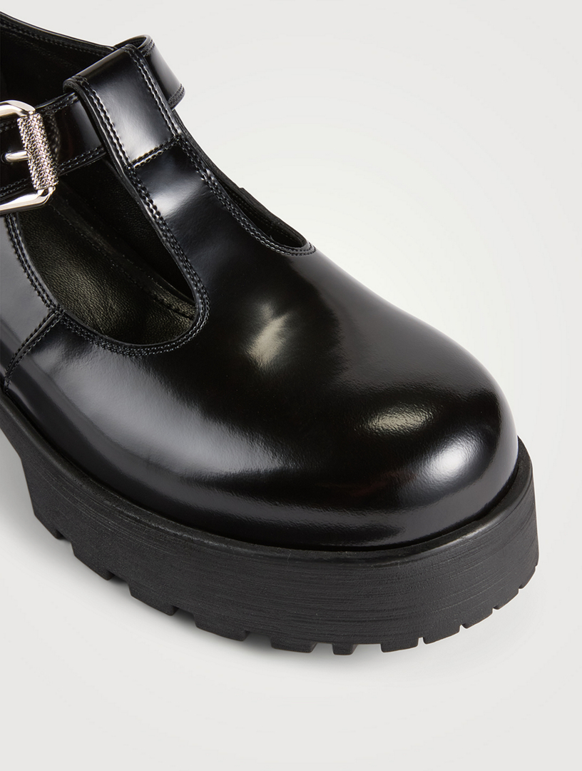 Voyou Babies Leather Mary Janes